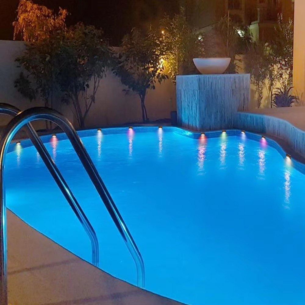 Solar Deck Lights Outdoor (Pack of 2)