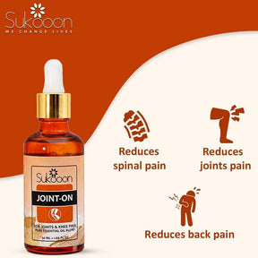 Joint On Oil | For Joints, Knee & Back Pain | Joints Pain Relief 30ML