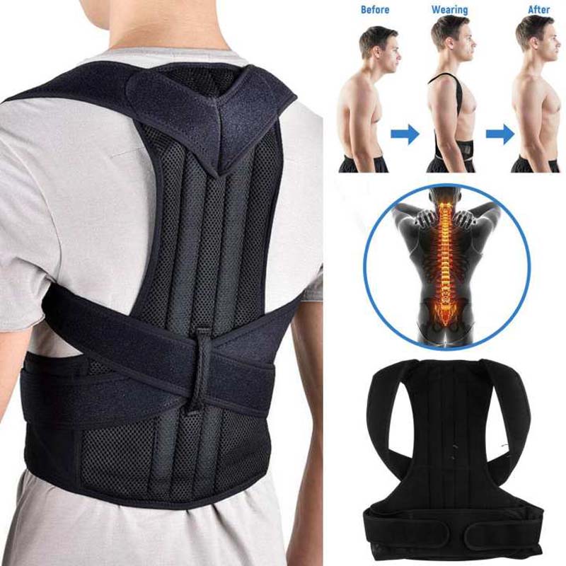 Posture Corrector Back Brace Adjustable Straightener