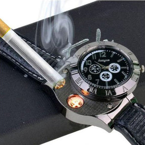 USB Rechargeable Watch Cigarette Lighter