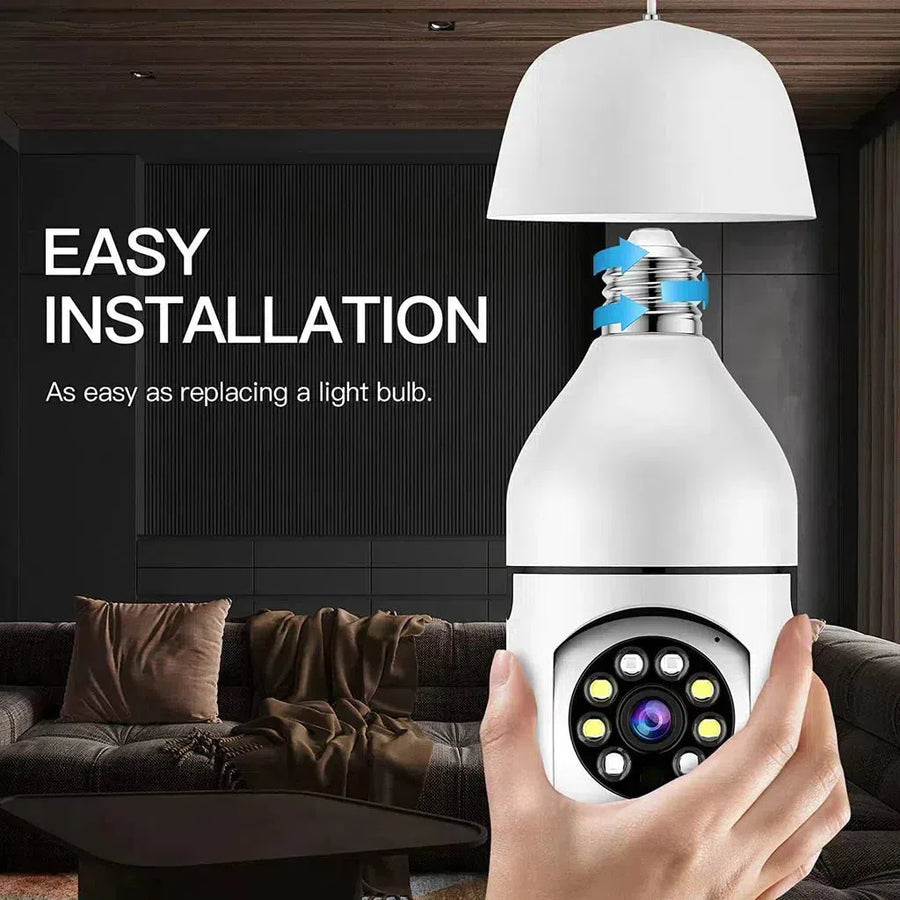 360° WiFi Bulb Camera