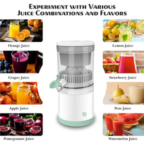 Rechargeable Citrus Juicer 45W : Portable, Type-C Charging