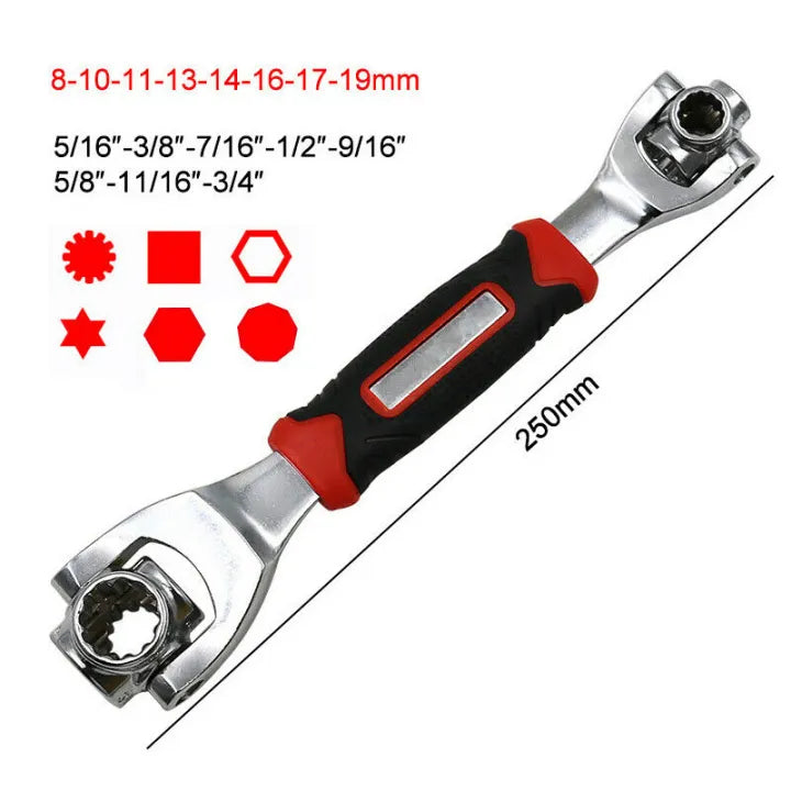 8-In-1 Multifunctional Wrench (360 Degree)