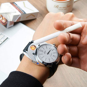 USB Rechargeable Watch Cigarette Lighter