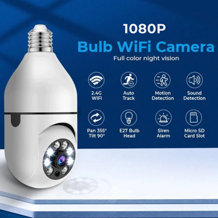 360° WiFi Bulb Camera