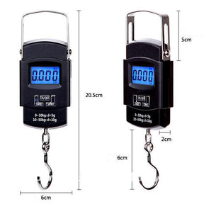 50kg Digital LED Luggage Weighing Scale: Portable & Heavy Duty