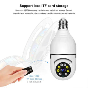 360° WiFi Bulb Camera