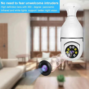 360° WiFi Bulb Camera