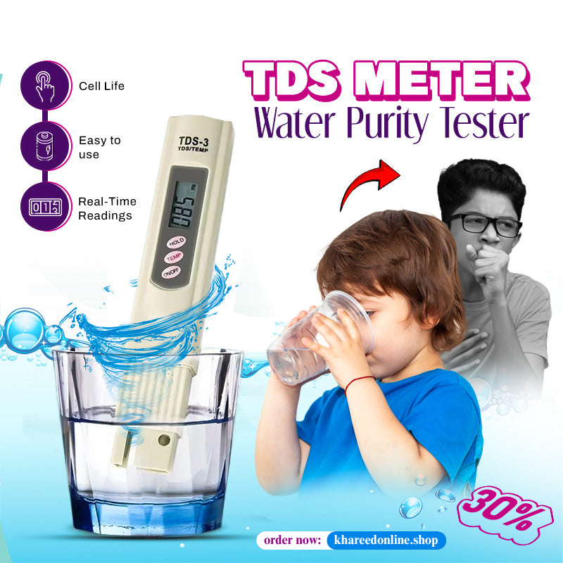 TDS Meter – Digital Water Quality Tester Pen