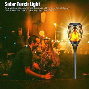 Solar Fire Light with flame effect