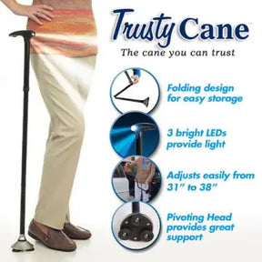 Foldable Trusty Cane