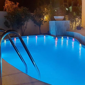 Solar Deck Lights Outdoor (Pack of 2)