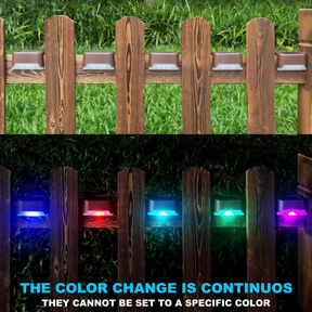 Solar Deck Lights Outdoor (Pack of 2)