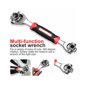 8-In-1 Multifunctional Wrench (360 Degree)