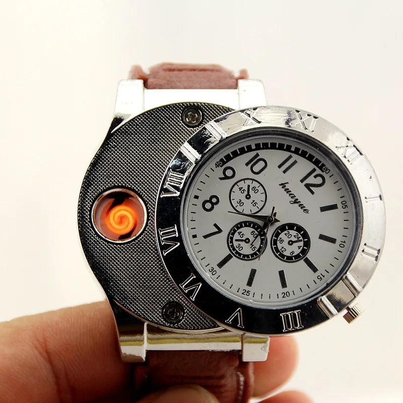 USB Rechargeable Watch Cigarette Lighter